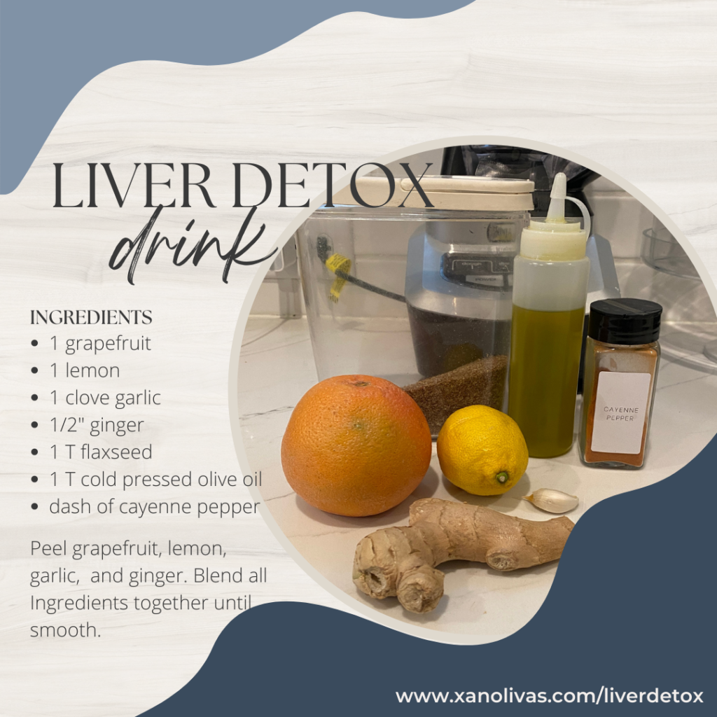 Liver detoxification drinks