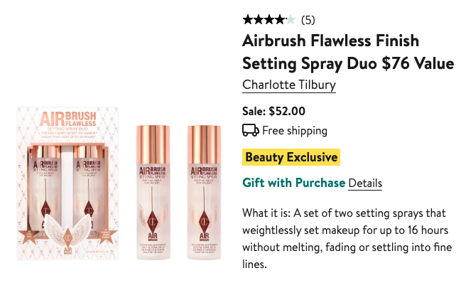 Charlotte Tilbury Setting Spray